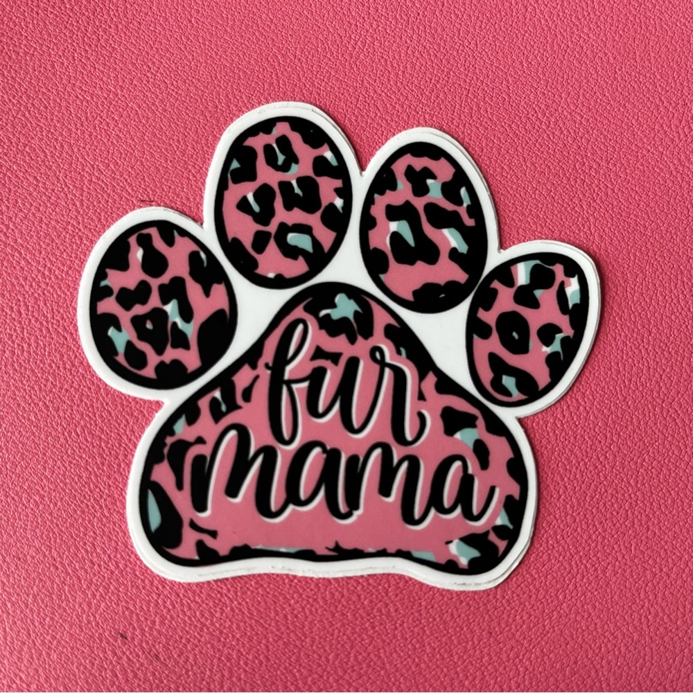 Fur Mama Vinyl Decal